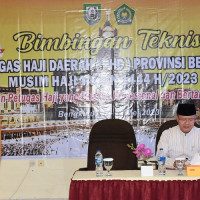 Buka Pembekalan dan Bimtek, Gubernur Bengkulu Pesankan 3 Komponen Penting Pada Petugas Haji 2023