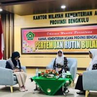 DWP Kanwil Kemenag Bengkulu Terima Materi Keprotokolan