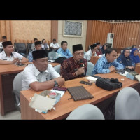 Kakan Kemenag Hadiri Rapat Persiapan Pemberangkatan CJH Tahun 2023 Bengkulu Selatan